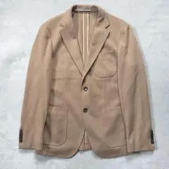 HUGO BOSS 近年モデル スリムフィットブレザー ヘストン キャメル 48のサムネイル