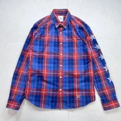 【美品】uniform experiment BDチェックシャツ スター 3