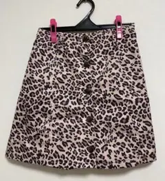 豹柄　ヒョウ柄　スカート　韓国　アンクルージュ　グレイル　通販　shein