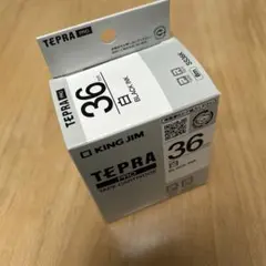KING JIM テプラPRO テープカートリッジ SS36K