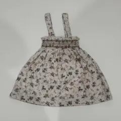 【最終値下げ中❣️未使用】Mon Petit Bébé 花柄スカート XS