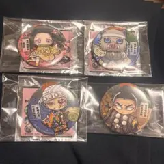 鬼滅の刃 京都南座歌舞伎ノ舘 缶バッジ 禰豆子 伊之助 宇髄 悲鳴嶼