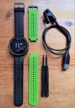 GARMIN ForeAthlete 235J 中古美品　#ガーミン Yahoo!オークション -「ガーミン 235j」の落札相場・落札価格