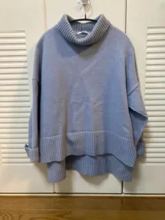 emmi エミ タートルネックセーター オーバーサイズ