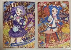 ひみつのアイプリリング 5弾 星4 ミラクルカード スクールメイツ (2枚)