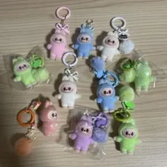 訳あり　ラブブ　ミニキーホルダー　10個