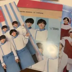 なにわ男子 ローソン コラボ クリアファイル 3枚セット