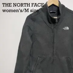 THE NORTH FACE フリースジャケット レディースM グレー 刺繍ロゴ