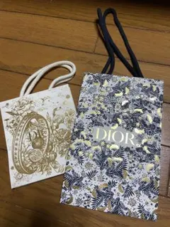 DIOR ディオール　限定ショッパー　2種類セット