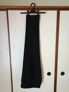 ユニクロ　感動パンツ　ウールライク　ブラック　79-76