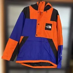 THE NORTH FACE マウンテンパーカー オレンジ ブルー