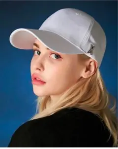 新品未開封品 VARZAR キャップ ホワイト 白 497 シルバー