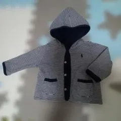 フード付きストライプトレーナー　Ralph Lauren