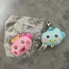 がんこちゃんのぬいぐるみチャーム がんこちゃんとがんぺーちゃん 2種セット