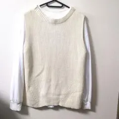 niko and…◆ナチュラル ニットベスト