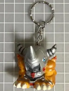 デジモンアドベンチャー『ウォーグレイモン』 ソフビフィギュアキーホルダー