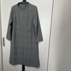 美品 ジュンコシマダ PART2 ワンピース 島田順子 ボトルネック 9号 L