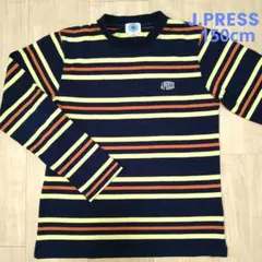 J.PRESS 長袖カットソー 150cm スタンドカラー Ｔシャツ