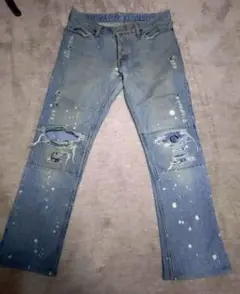 ifsixwasnine mudmax デニム サイズ25 古着 IF SIX WAS NINE - 00's Ifsixwasnine Archive MUD MAX denimの