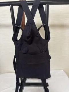 祭腹あて　エプロン　前掛け　黒　中古　　①