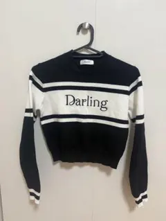 ダーリッチ　ブラック　セーター