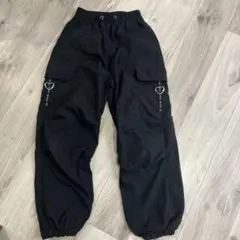 リリーチュー♡カーゴパンツ黒150