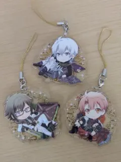 アイナナ　きゃらふぃーゆアクリルストラップ　二階堂大和　和泉三月　逢坂壮五　3点