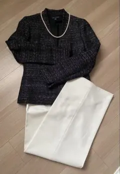 Brooks Brothers ノーカラージャケット M ダークブルー系