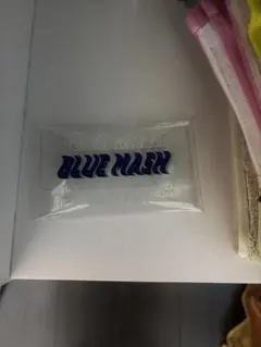 Blue Mash ロゴ入りクリアポーチ