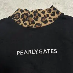 値下げ！　新品♡ パーリーゲイツ　サイズ1 モノグラム　ニット サイズ：1 PEARLY GATES パーリーゲイツ ニット セーター カモフラ