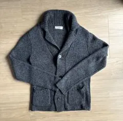 CHAO グレー ショールカラーカーディガン M