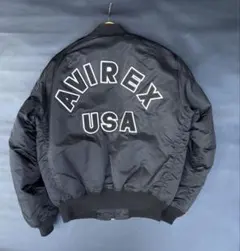 AVIREX USA MA-1 フライトジャケット