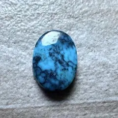 ターコイズ　クラウドマウンテン　4.4ct スパイダーウェブ