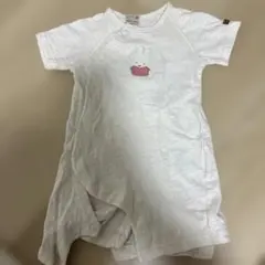 petit main プティマイン　ミッフィー　ロンパース　 80　白