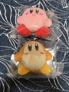 新品タグ付 星のカービィ マスコットぬいぐるみ 2点セット