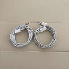 Apple 純正ケーブル 2本 / Lightning to USB-C