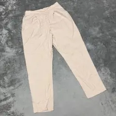 【アースミュージック】（M）テーパードパンツ 紐パン ゴムウエスト カジュアル