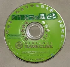 どうぶつの森e+ ゲームキューブ用ソフト