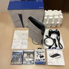 新型 PlayStation 5 slim CFI-2000A01 ソフトセット