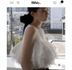 Bibiy. ビビィ 正規品 新品タグ付き BIANCA BLOSSOM TOP - メルカリ