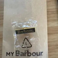 Barbour ピンバッジ　未使用品