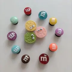 【未使用】オレオ　ｍ&ｍ's ジビッツ13個セット クロックス