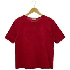 Daks ダックス Tシャツ 綿100% レッド Mサイズ【E-36】のサムネイル