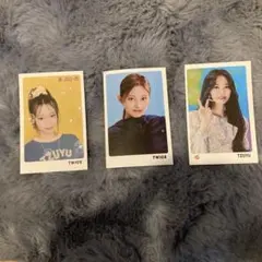 TWICE TZUYU トレーディングカード 3枚セット