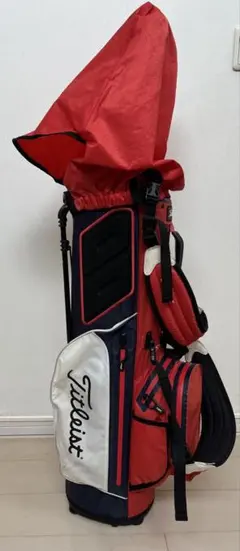 ふ*ー様 Titleistタイトリストスタンド付き軽量キャディバッグトリコロール