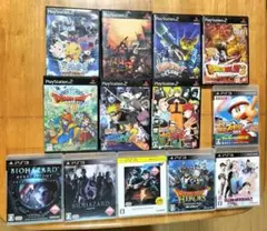PS2、PS3ゲームソフトまとめ売り