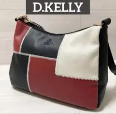 【美品】✨D.KELLY✨ディ ケリー ショルダーバッグ レザー カラフル