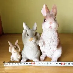 ウサギのオーナメント 3点セット