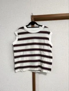 ジャーナルスタンダード　ボーダーノースリーブ