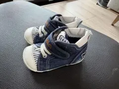 DOUBLE B デニムファーストシューズ 120